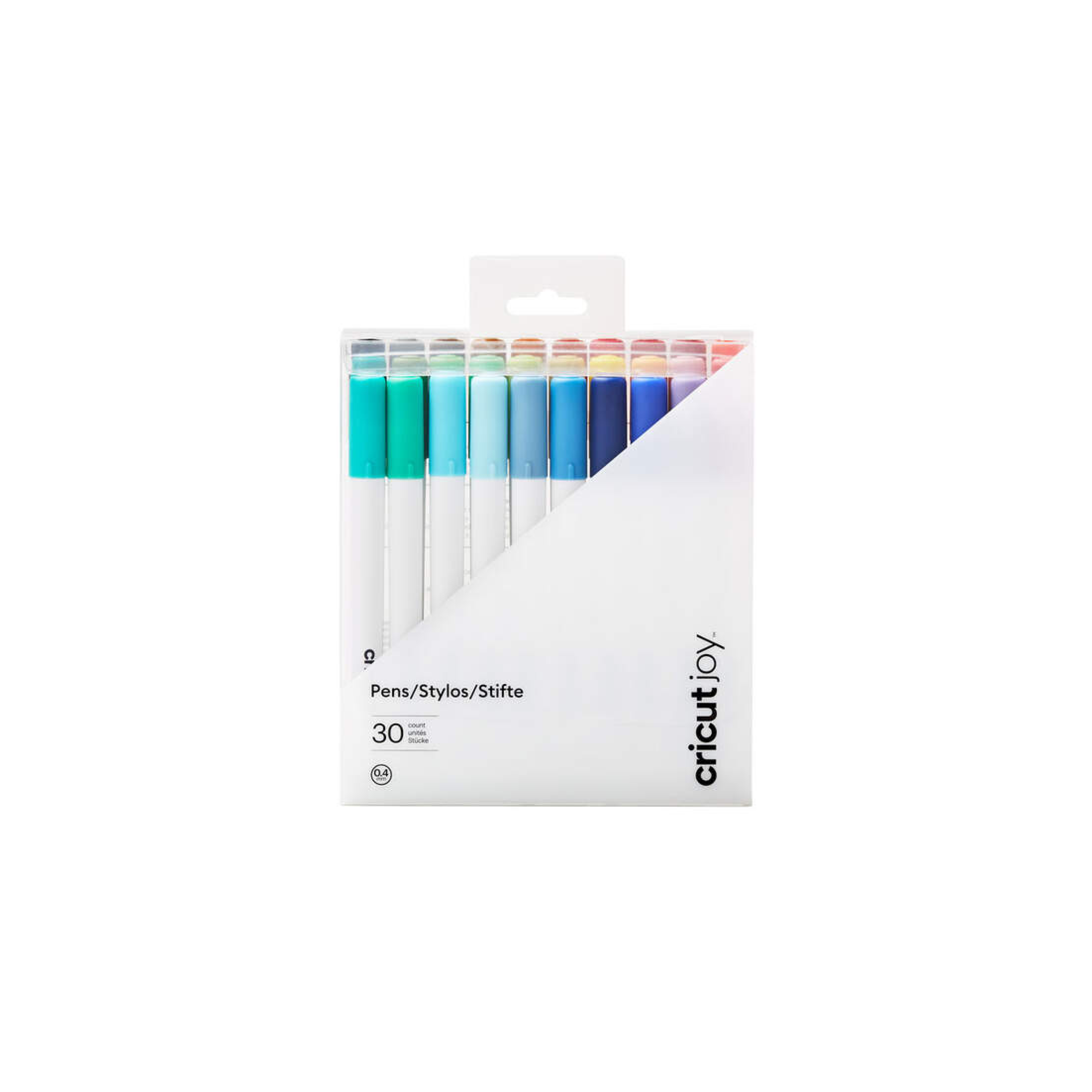 Cricut Joy Permanent Fine Point Pens 0.4 mm, Ultimate (30 ct)